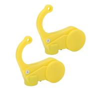 Bamjour Alarma de Sueño para Conductores Dispositivo Antidormita para Conductores Alarma de Detección de Somnolencia con Estructura Liviana Montada en el Oído (YELLOW)