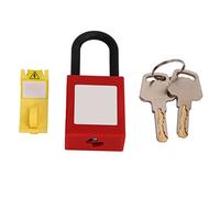 Bamjour Bloqueo del Disyuntor, Kit de Bloqueo del Disyuntor del con Candado de Nailon Dispositivo de del Interruptor del con Candado Dispositivo de del para Pequeños y