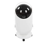 Bamjour Bote de Basura Bote de Basura Cesto de con Tapa Cubo Interior Extraíble de 15 L Ruedas Giratorias de 360 Grados Función de Bloqueo para el Hogar Cocina Baño Dor (WHITE)
