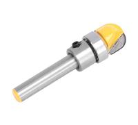Bamjour Broca Enrutadora con Ranura para Jugo, Bola de Vástago de 1/4 ", Fresa con Ranura para Jugo de Punta Redonda, Plantilla de Plantilla, Fresa para Carpintería, 1/4*5/8