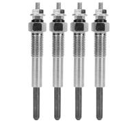 Bamjour Bujías Incandescentes del Calentador Diésel, 4 Piezas con Conexión e Instalación Accesorios para Calentadores Diésel Bujías Incandescentes del Calentador para Motor ISUZU C240 C190 C201