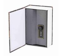 Bamjour Caja Fuerte para Libros Creativa con Cerradura de Combinación - Caja de Almacenamiento de Joyas Disfrazada - Perfecta para Dinero, Cartas y Pertenencias Personales - Cubierta de Metal (LOVE)