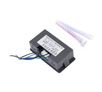 Bamjour Contador de Pantalla Digital LED de CC - Medidor Más/menos 0-9999 de 4 Dígitos con Luz LED Brillante para Equipos de Automatización y Prueba (GREEN)