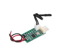 Bamjour Controlador de Temperatura del Ventilador, Controlador de Velocidad del Ventilador de 12 V, Interruptor de Encendido y Apagado de Control de Velocidad PWM, Regulación de del de PC de de