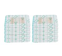 Bamjour Cubierta del Cordón Umbilical para Recién Nacido, 10 Piezas de Pegatina para el Ombligo del bebé, Banda para el Ombligo del bebé, Impermeable, para Nadar y Bañarse, Parche para el Cordón