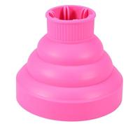 Bamjour Difusor Plegable para Secador de Pelo con Silicona de Alta Temperatura para una Distribución Uniforme del Calor y un Fácil Almacenamiento (PINK)