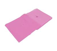 Bamjour Fundas Desechables para Cuna Facial, 100 Piezas, Funda para Reposacabezas para Mesa de Masaje, para Reposacabezas, Diseño de Orificios, Buena Absorción de Agua, para Desechable y (PINK)