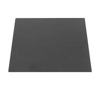 Bamjour Hoja Adhesiva de Plataforma de Cama Térmica, Etiqueta Adhesiva de Plataforma de Superficie de Cama Caliente para Impresora Negra de 235x235 Mm, Temperatura para Impresoras 3D Ender-2 Ender-3