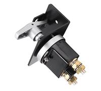 Bamjour Interruptor de Apagado de BateríA con Placa de Bloqueo - Interruptor Aislador de EnergíA de BateríA para RV, Yate, Camión, Vehículo de IngenieríA - de Desconexión de Principal de 12 V 500 A