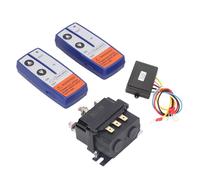 Bamjour Kit de relé de Cabrestante, 12 V 250 A Contactor de Solenoide de relé de Cabrestante Controlador de con Control Remoto Interruptor de Contactor de de 12 V para Vehículos Industriales