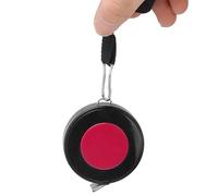 Bamjour Medir Cinta Retráctil Suave, Cinta Métrica Regla de Medición de Tela Corporal de 150 Cm Retráctil Suave Regla de Medición de Tela Corporal a Medida (rojo)