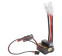 Bamjour Motor Cepillado Esc, Esc RC Barco Cepillado Regulador de Voltaje 7.2-16V Controlador de Velocidad Doble Vía 320A Soporte 3S para Coches RC, Barcos 1/8 1/10