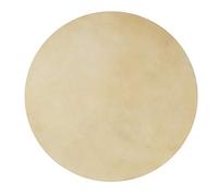 Bamjour Paquete de Parches de Tambor, 2 Piezas Parches de Tambor de Forma Redonda de de Piel de Oveja Accesorio de Instrumento de Repuesto Bongo de Evans para Tambores de Bongo Africanos (8,5