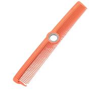 Bamjour Peine de Corte de Pelo Giratorio Peine de Peluquero Giratorio de Peinado para Hombres y Mujeres con Diseño de Rodamiento de Bolas Ajustes de ángulo Flexibl (ORANGE)