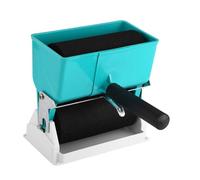 Bamjour Rodillo Portátil de Aplicación de Pegamento Manual, Apto para Carpintería (6 pulgadas con interruptor para controlar el)