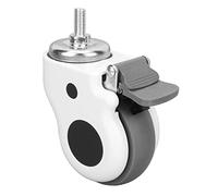 Bamjour Ruedas Giratorias, Ruedas Universales de 4 Pulgadas con Bloqueo de, Giratorias de Velocidad Silenciosa, de Alta Resistencia para Camas de Hospital