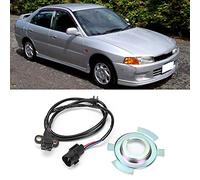 Bamjour Sensor de Posición del Cigüeñal con Placa de Paleta MD348238 Apto para Camioneta L200 1997-2001