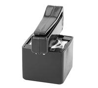 Bamjour Soporte Magnético para Tiza de Piscina, Soporte Magnético de Plástico para Tiza para Taco de Billar, Herramienta de Accesorios de Billar, para para Taco de para Estándar