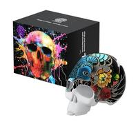 BAMTTOO Silicone Tattoo Practice Skull Head Tattoo Practice Skin Skin Skull Model Tattoo Fake Skin for Beginners and Artist