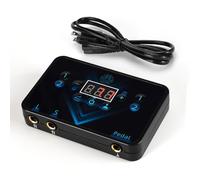 BAMTTOO Tattoo Power Supply LED Display Adjustable Voltage Professional Tattoo Machine Power Source Tattoo Voltage Regulator EU-Plug