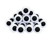 Bamyli 30 unidades de 50 mm ojos móviles autoadhesivos, grandes, ojos saltones, ojos para manualidades, googly eyes para manualidades, álbumes de recortes