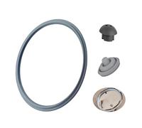 Bamyli Juego de piezas de repuesto 3 en 1 para olla a presión WMF Perfect & Perfect Plus - Anillo de sellado de 22 cm, válvula principal, válvula indicadora de presión - Apto para olla a presión de 3