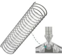 Bamyli Manguera de conducto inferior para Shark NV601 NV340 NV480 NV681 NV800, accesorios de repuesto de manguera de conducto inferior, gris, PVC, 14,2 x 3,8 cm, 1 unidad