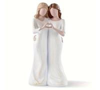 Bamyli Willow Tree - Figuras blancas de la amistad para regalo de cumpleaños para hermana mayor