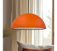 bamyum Lámpara Colgante | Lipeo | Mesa de Comedor Cocina Metal Ø50 cm E27 Lámpara de Comedor Lámpara de Techo Sala de Estar Lámpara de Cocina Vintage - Naranja