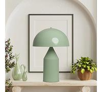 bamyum Lipeo Lámpara Retro Menta Verde, E27 Lámpara Sobremesa Lámpara de Mesa Industrial Moderna Lámparas de Mesa de Metal Para Dormitorio Lámpara de Noche Decoración de Setas Para El Hogar…