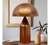 bamyum Lipeo Lámpara Retro Vintage, E27 Lámpara Sobremesa Lámpara de Mesa Industrial Moderna Lámparas de Mesa de Metal Para Dormitorio Lámpara de Noche Decoración de Setas Para El Hogar…