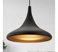 bamyum Paladin Lámpara de Cocina, Lámpara Techo Colgante Vintage, Lámpara de Techo con Pantallas de 35 cm y Lámpara de Isla de Cocina de Metal de Lámparas de Techo Negro