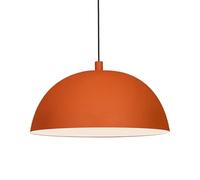 bamyum Yimpe Lámpara Colgante Industrial, Pantallas de Lámpara de 30 cm, Lámpara Moderna de Metal para Isla de Cocina, Lámpara Colgante E27 para Salón y Comedor, Lámpara Colgante Naranja