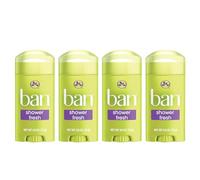 Ban Antiperspirant Deodorant, Invisible Solid, Shower Fresh, 2.6-Ounce by Ban