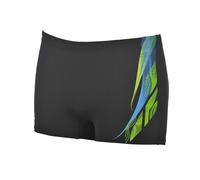 Bañador Arena para hombre bañador Mask Short, negro/verde, D3 UK/USA 30