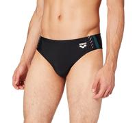 Bañador Arena para hombre M Crossing Brief, negro/verde, D5 UK/USA34