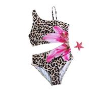 BañAdor Bebe NiñA-Traje De BañO para NiñAs con Estampado Floral, Estilo Bikini, para Adolescentes Y NiñOs Grandes, Traje De BañO para El Sol.