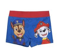 Bañador Bóxer de La Patrulla Canina para Niño - Color Azul - Talla 5 Años - Tejido de Secado Rápido - Estampado de Chase y Marshall - Producto Original Diseñado en España