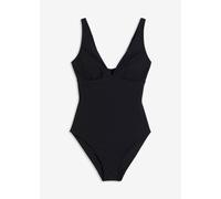 Bañador con efecto moldeador medio y escote pronunciado 38