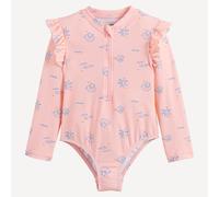 Bañador con estampado de conchas marinas. Talla 108 cm (5 años). Color rosa