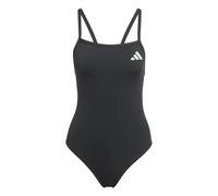 adidas Donna Thin Straps V-Back Swimsuit, Black, 44