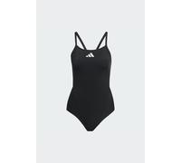adidas Mujer Ripstream Team Thin Straps C-Back Swimsuit Swimwear, Black, 38