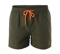 Bañador corto para hombre, pantalones cortos para hombre, pantalones cortos de baño para hombre, de secado rápido, pantalones cortos de playa, pantalones de verano, cintura alta, pantalones cortos