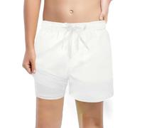 Bañador de Moda para niños con Forro de compresión y Pantalones Cortos de baño elásticos Ano Conjunto Moderno