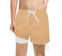 Bañador de Moda para niños, de un Color, con Forro de compresión y elástico Ropa Invierno 3 Leggings 4