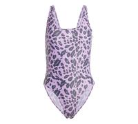 Bañador de mujer de 1 pieza con estampado animal y espalda en forma de U adidas Essentials 40 Female