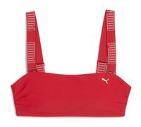 Bañador de mujer Puma Bandeau Top Talla: S / Color: rojo