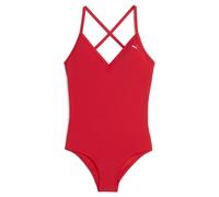 Bañador de mujer Puma V-neck Padded Swimsuit Talla: S / Color: rojo