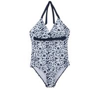 Bañador de mujer Regatta Flavia Swim Cstm II Talla: XXL / Color: blanco/azul