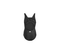 adidas Niñas 3-Stripes Swimsuit Kids, Black/White, 14-15 Years